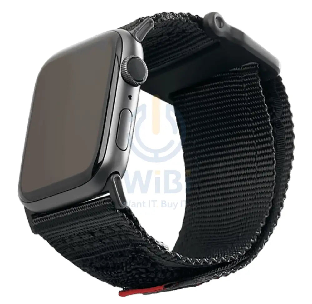 UAG Apple Watch 45mm/44mm/42mm/Ultra Active Strap - Black Accessories > Smart Watches