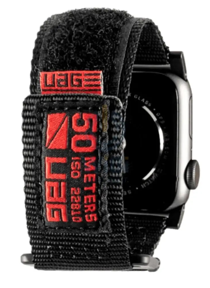 UAG Apple Watch 45mm/44mm/42mm/Ultra Active Strap - Black Accessories > Smart Watches