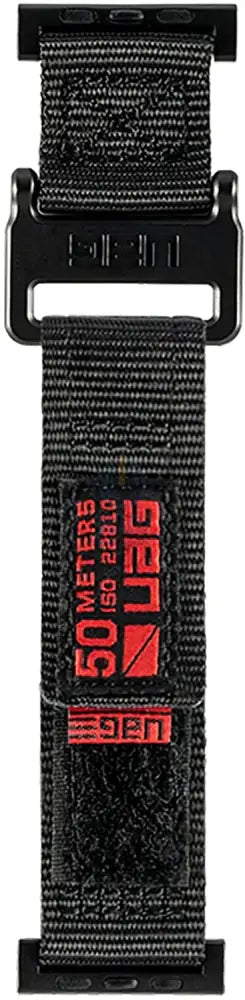 UAG Apple Watch 45mm/44mm/42mm/Ultra Active Strap - Black Accessories > Smart Watches