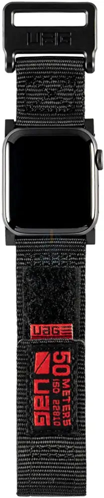 UAG Apple Watch 45mm/44mm/42mm/Ultra Active Strap - Black Accessories > Smart Watches