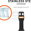 UAG Apple Watch 45mm/44mm/42mm/Ultra Civilian Strap - Black/Orange Accessories > Smart Watches > Offer Zone