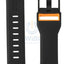 UAG Apple Watch 45mm/44mm/42mm/Ultra Civilian Strap - Black/Orange Accessories > Smart Watches > Offer Zone