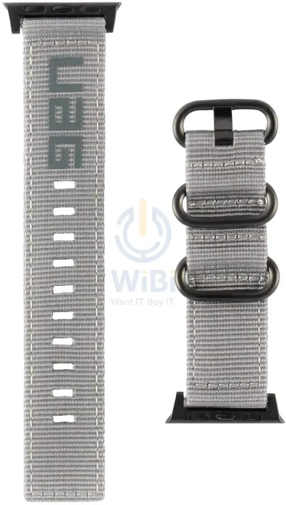 UAG Apple Watch 45mm/44mm/42mm/Ultra Nato Strap - Gray Accessories > Smart Watches > Straps