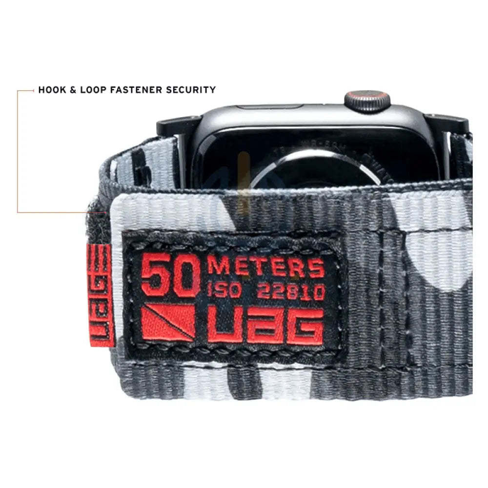 UAG Apple Watch Active Strap - 44mm/42mm / Midnight Camo Accessories > Smart Watches > Straps