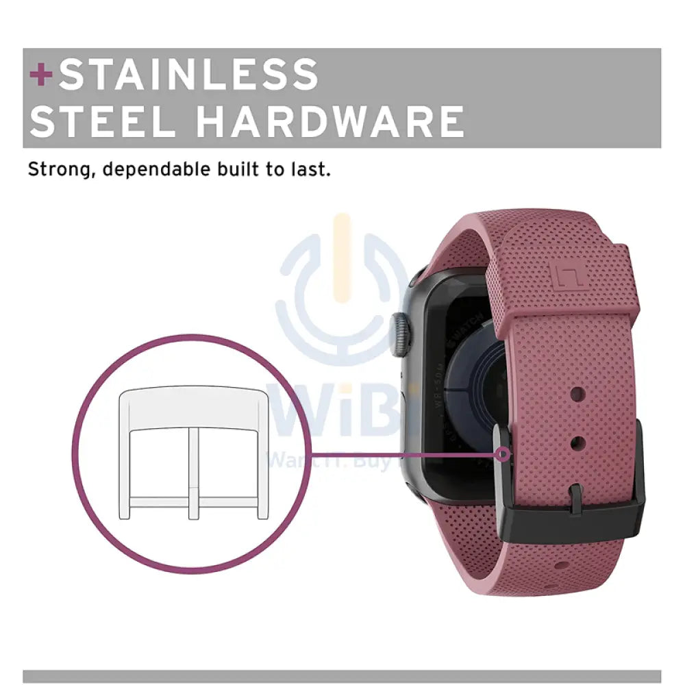 UAG DOT Silicone Strap - Apple Watch 42/44/45mm / Dusty Rose Accessories > Smart Watches > Straps