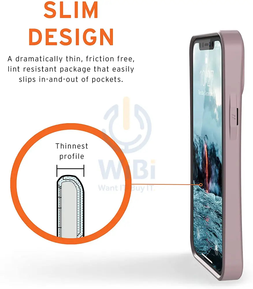 UAG iPhone 12 mini Outback Bio Case - Lilac Accessories > Mobiles & Tablets > Mobiles > Screen Protectors & Covers
