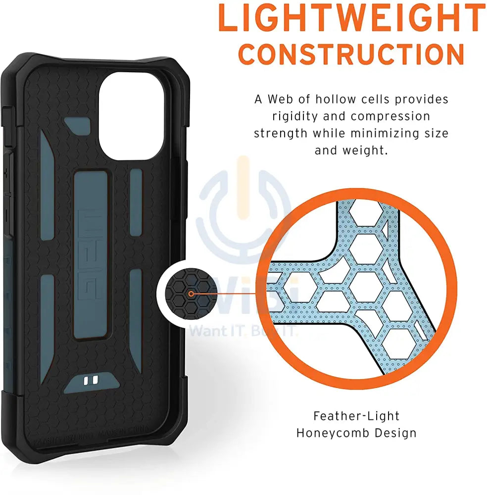 UAG iPhone 12 mini Pathfinder Case - Mallard Accessories > Mobiles & Tablets > Mobiles > Screen Protectors & Covers