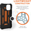 UAG iPhone 12 mini Pathfinder Case - Orange Accessories > Mobiles & Tablets > Mobiles > Screen Protectors & Covers