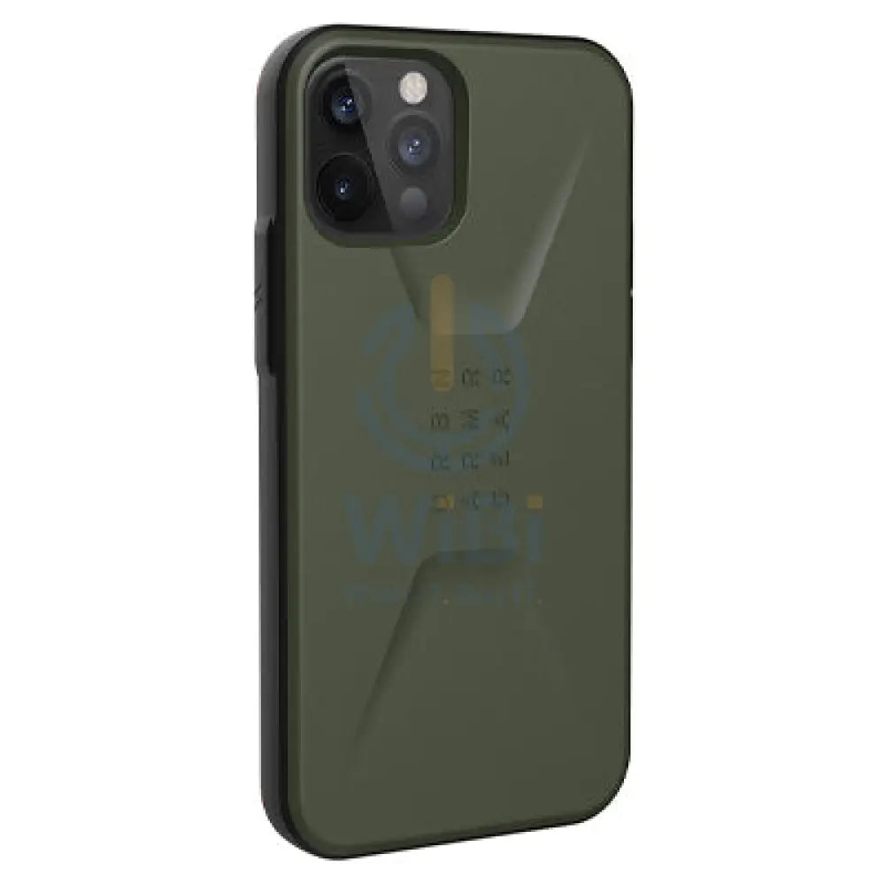 UAG iPhone 12 / iPhone 12 Pro Civilian Case - Olive Accessories > Mobiles & Tablets > Mobiles > Screen Protectors &