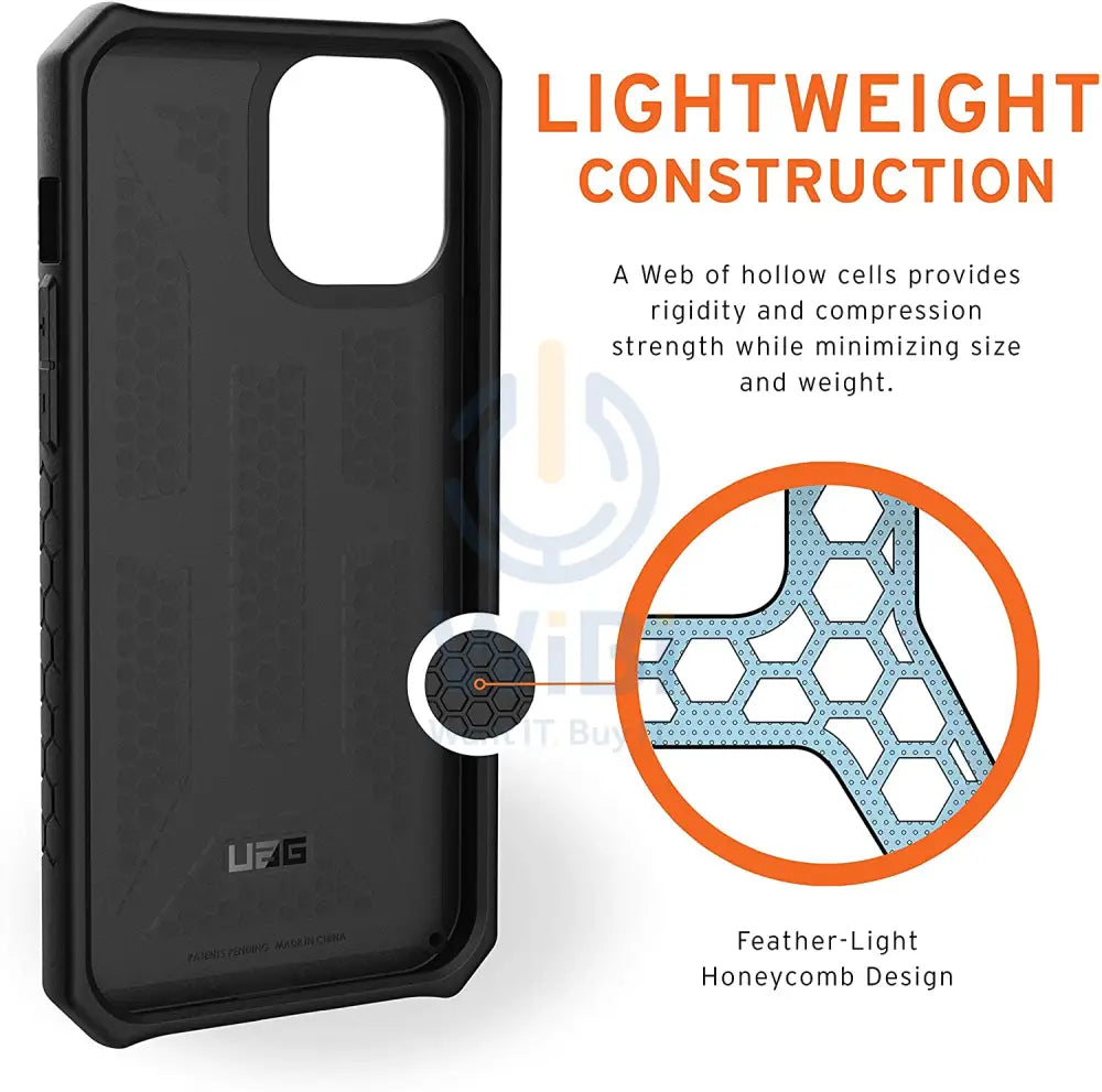UAG iPhone 12 Pro Max Monarch Case - Crimson Accessories > Mobiles & Tablets > Mobiles > Screen Protectors & Covers