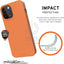 UAG iPhone 12 Pro Max Outback Bio Case - Orange Accessories > Mobiles & Tablets > Mobiles > Screen Protectors & Covers