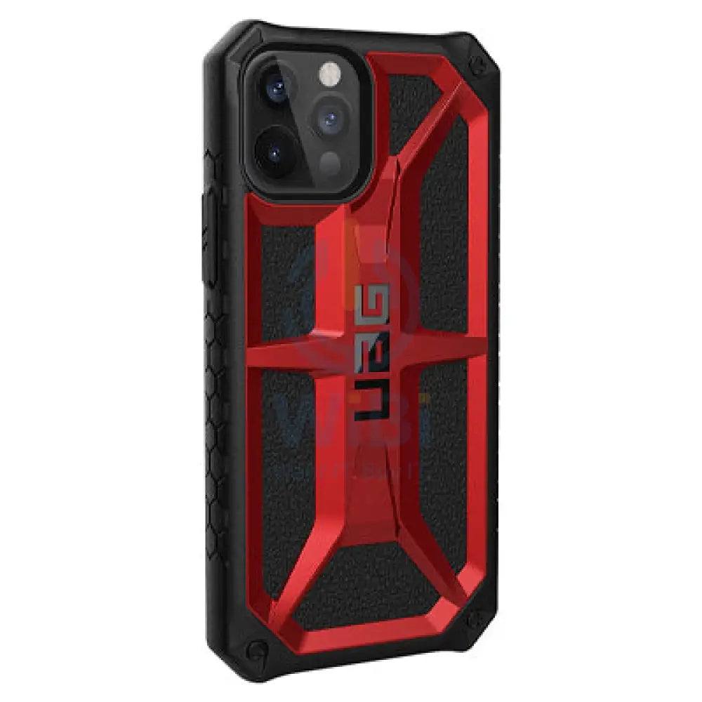 UAG iPhone 12 / iPhone 12 Pro Monarch Case - Crimson Accessories > Mobiles & Tablets > Mobiles > Screen Protectors &