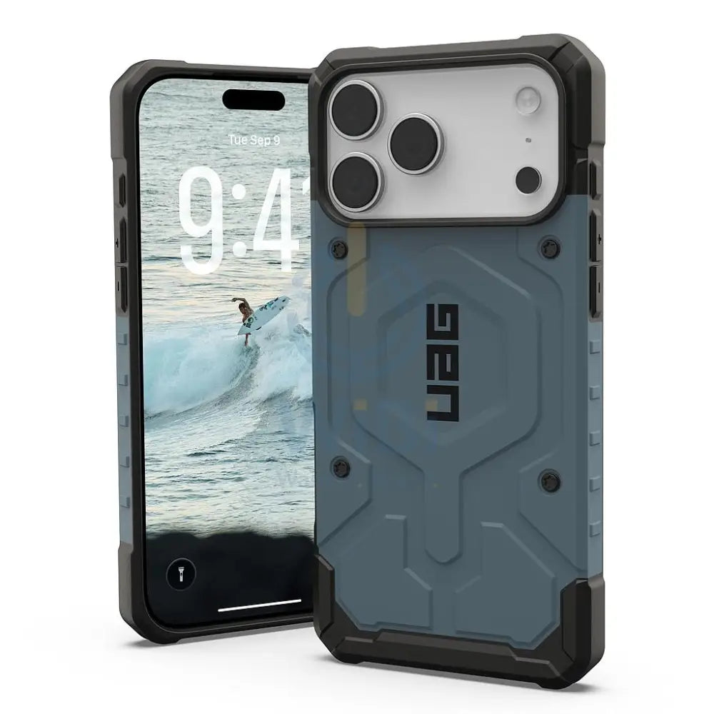 UAG iPhone 17 Pro Max Pathfinder Magsafe Case - Cloud Blue Accessories > Mobiles & Tablets > Mobiles > Covers & Cases