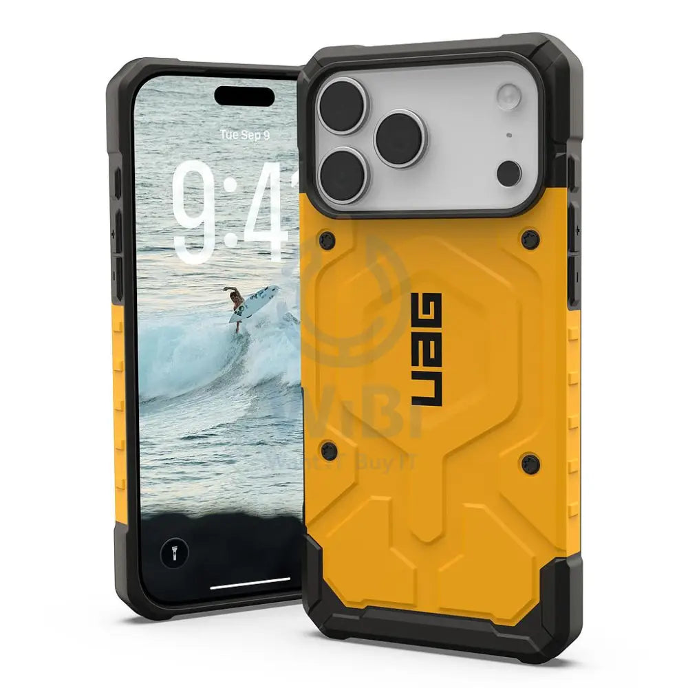 UAG iPhone 17 Pro Max Pathfinder Magsafe Case - Heritage Yellow Accessories > Mobiles & Tablets > Mobiles > Covers &