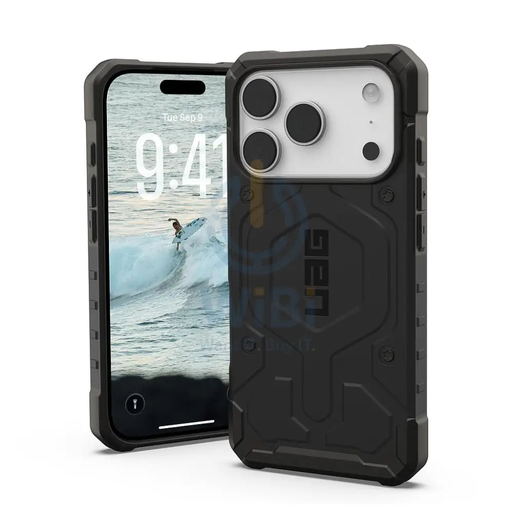 UAG iPhone 17 Pro Pathfinder Magsafe Case - Black Accessories > Mobiles & Tablets > Mobiles > Covers & Cases