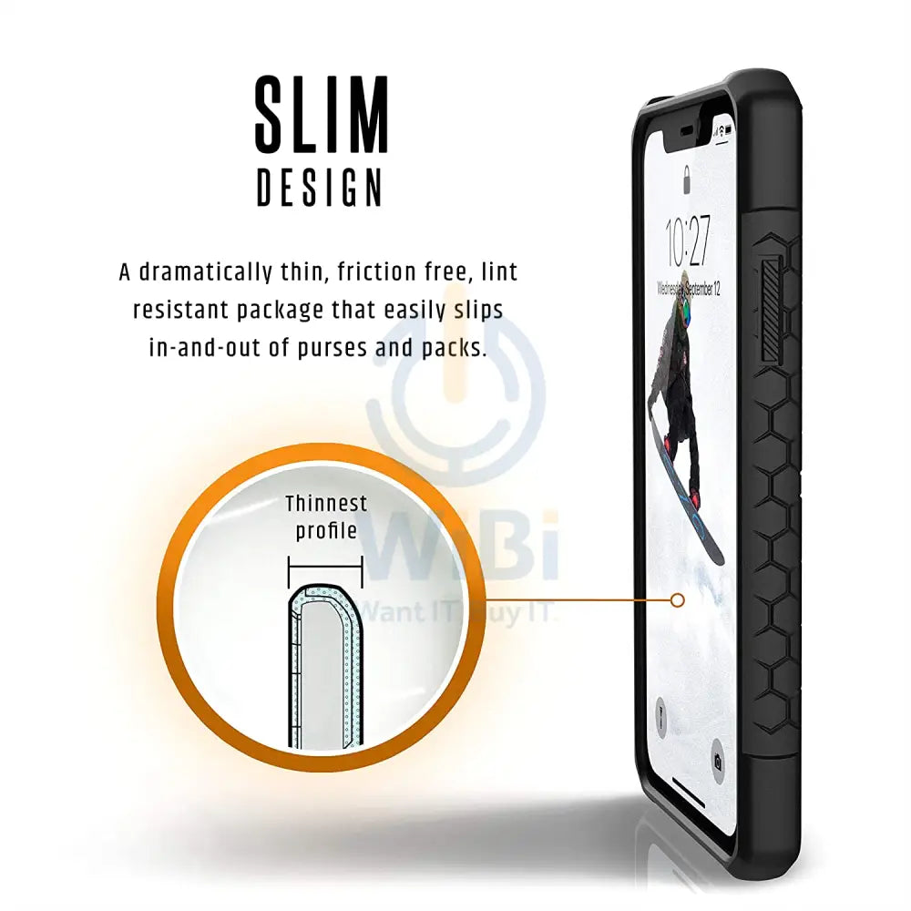 UAG iPhone XR Monarch Case - Crimson/Black Leather Accessories > Mobiles & Tablets > Mobiles > Screen Protectors &