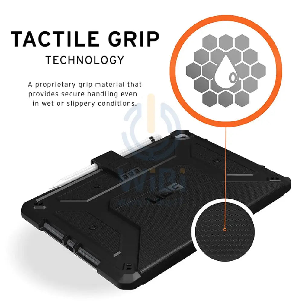 UAG Metropolis Case With Kick-Stand - Apple iPad 10.2inch / Black Accessories > Mobiles & Tablets > Offer Zone