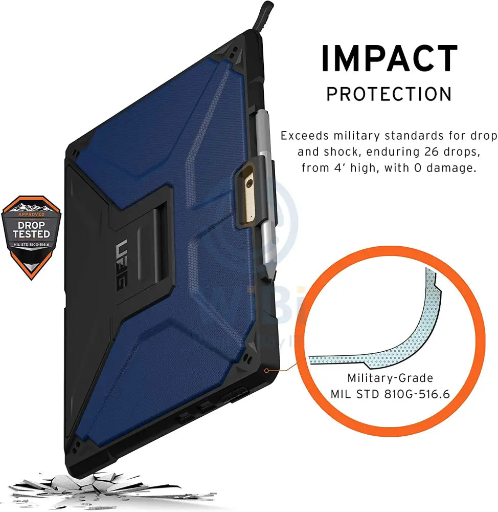 UAG Metropolis Case With Kick-Stand - Microsoft Surface Pro X / Cobalt Accessories > Mobiles & Tablets > Offer Zone