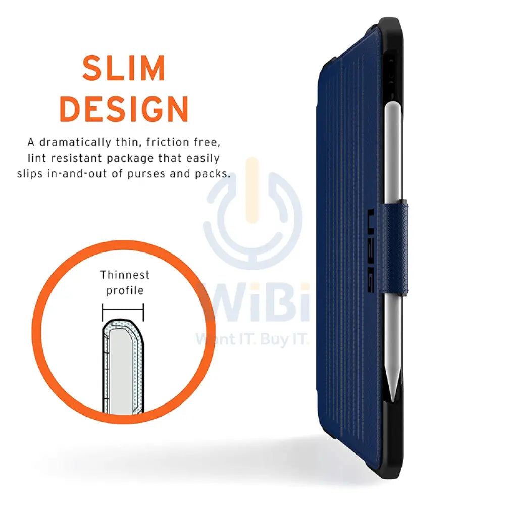 UAG Metropolis Case With Kick-Stand & Pen Holder - iPad 12.9-inch / Cobalt Accessories > Mobiles & Tablets > Offer Zone