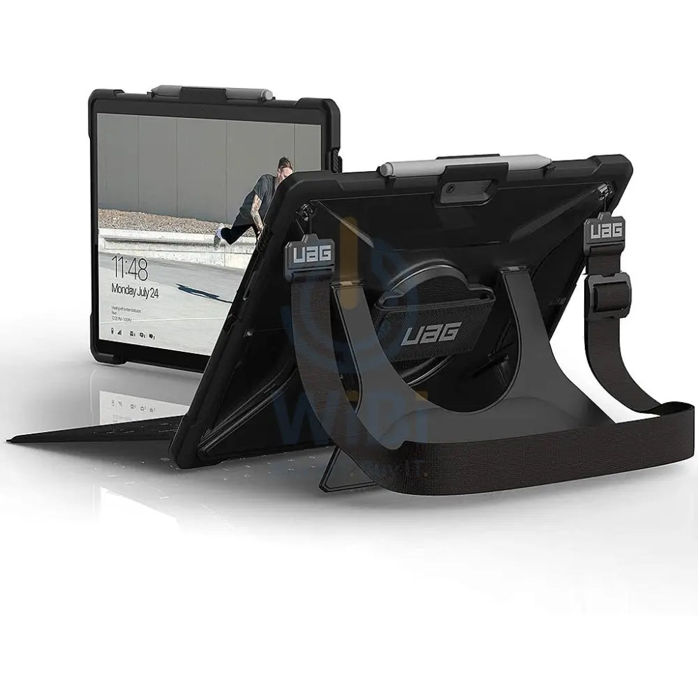 UAG Microsoft Surface Pro X Plasma Case With Handstrap & Shoulder Strap - Black Accessories > Other Laptop Accessories