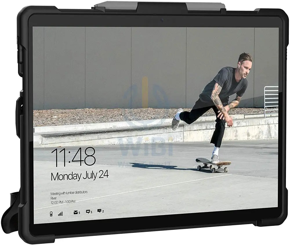 UAG Microsoft Surface Pro X Plasma Case With Handstrap & Shoulder Strap - Black Accessories > Other Laptop Accessories
