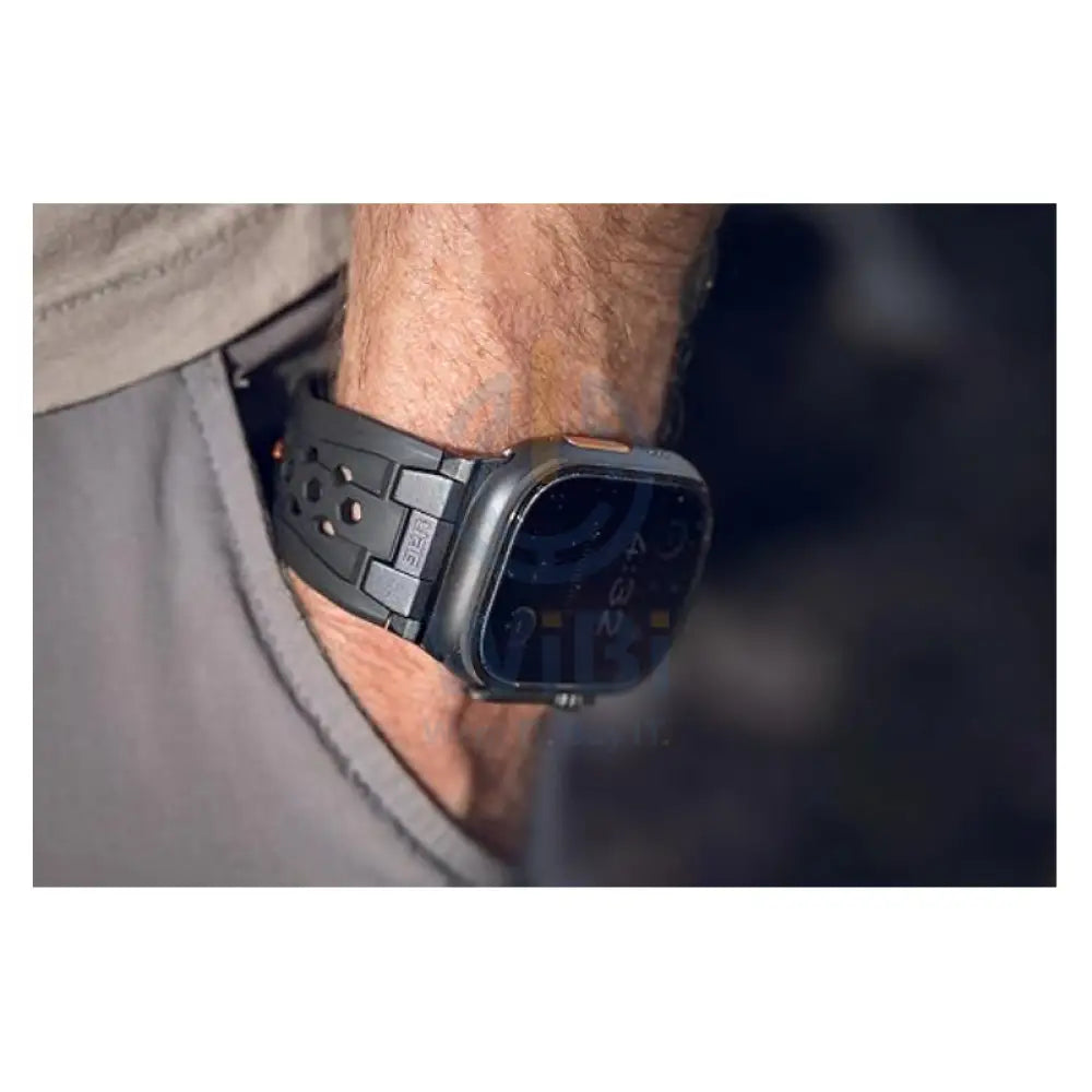 UAG Monarch Strap for Apple Watch 49/45/44/42mm - Black Accessories > Smart Watches > Straps