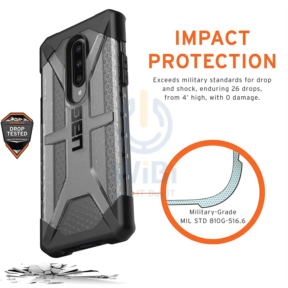 UAG OnePlus 8 Plasma Case - Ash Accessories > Mobiles & Tablets > Mobiles > Screen Protectors & Covers