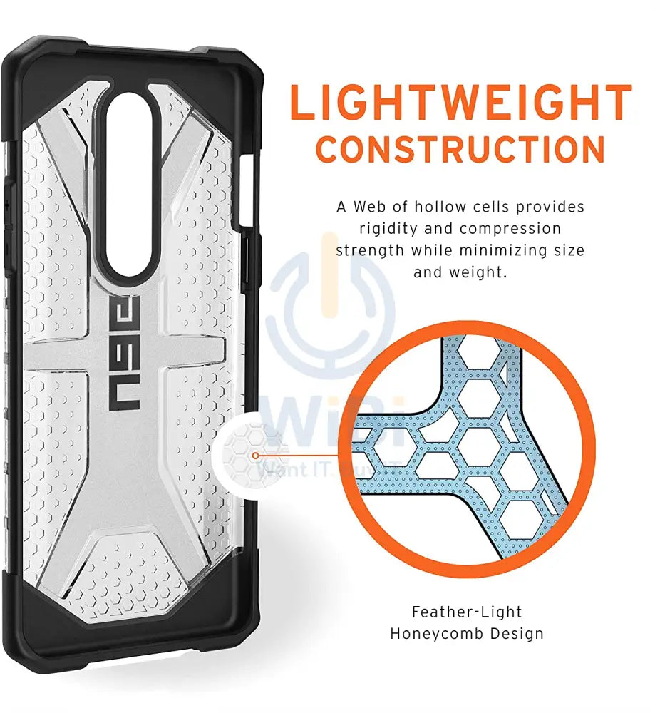 UAG OnePlus 8 Plasma Case - Ice Accessories > Mobiles & Tablets > Mobiles > Screen Protectors & Covers