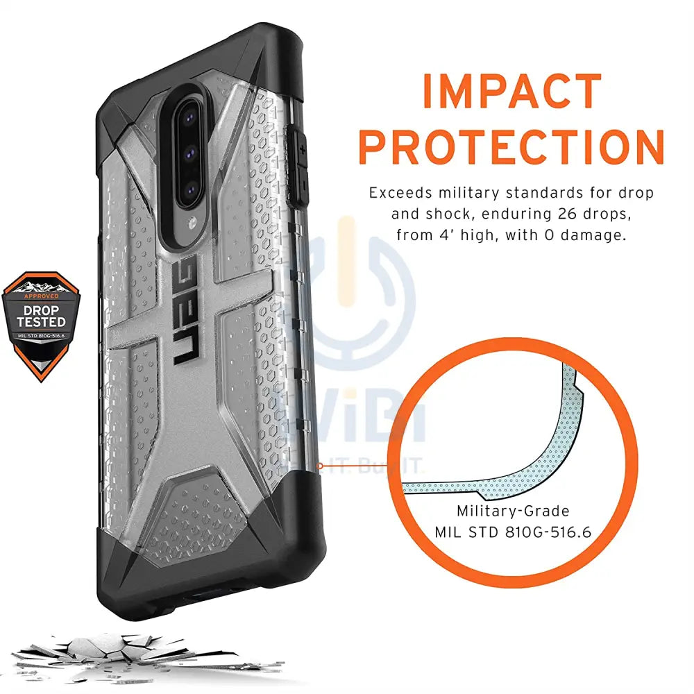 UAG OnePlus 8 Plasma Case - Ice Accessories > Mobiles & Tablets > Mobiles > Screen Protectors & Covers
