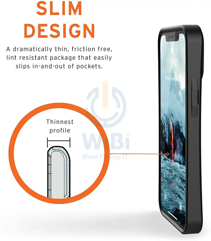 UAG Outback Bio Case - Apple iPhone 12 mini / Black Accessories > Mobiles & Tablets > Mobiles > Covers & Cases