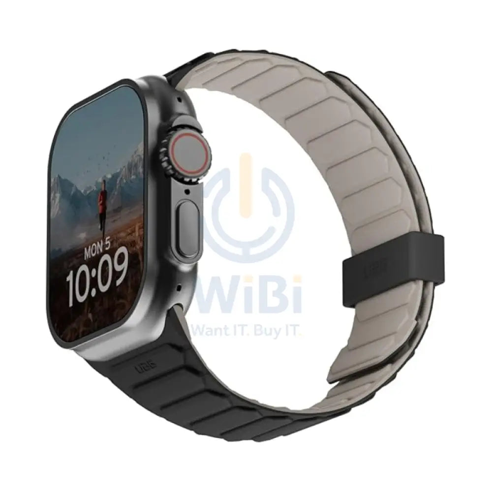 UAG Pathfinder Strap for Apple Watch 49/45/44/42mm - Black/Titanium Accessories > Smart Watches > Straps