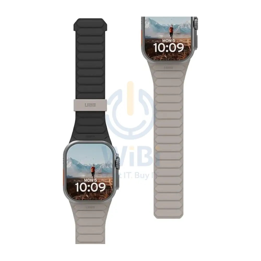 UAG Pathfinder Strap for Apple Watch 49/45/44/42mm - Black/Titanium Accessories > Smart Watches > Straps