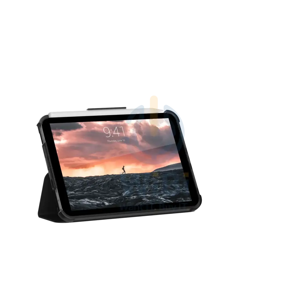 UAG Plyo Case With Kick-Stand - Apple iPad Mini 2021 / Black / Ice Accessories > Mobiles & Tablets > Offer Zone