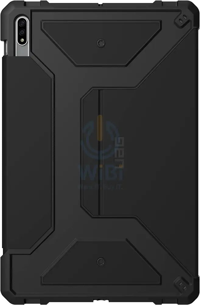 UAG Samsung Galaxy Tab S8 Plus/S7 Plus/S7 FE (12.4) Metropolis Case With Kick-Stand - Black Accessories > Mobiles &