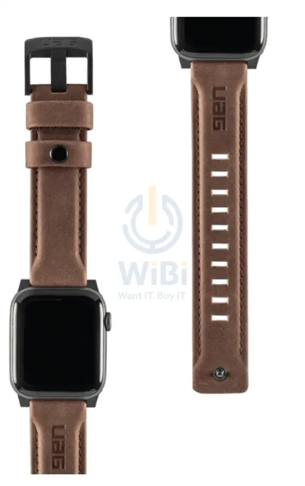 UAG Ultra Leather Strap - Apple Watch 42 / 44 / 45mm / Brown Accessories > Smart Watches > Straps