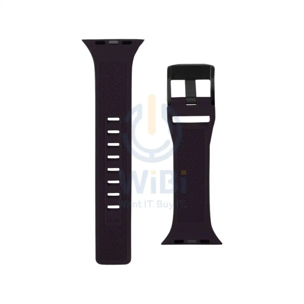 UAG Silicone Scout Strap - Apple Watch 42mm / 44mm / 45mm / Aubergine