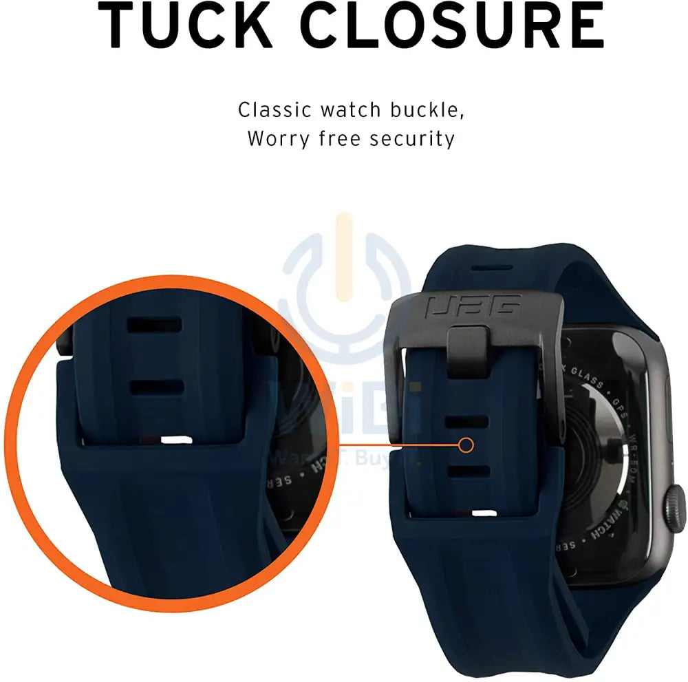 UAG Ultra Silicone Scout Strap - Apple Watch 44 / 42 / 45mm / Mallard Blue Accessories > Smart Watches > Straps
