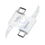 Ugreen cable USB4 40Gb/s USB-C - USB-C PD - 100W / 0.8 Meter / White Accessories > Cables & Converters > Cables > Offer