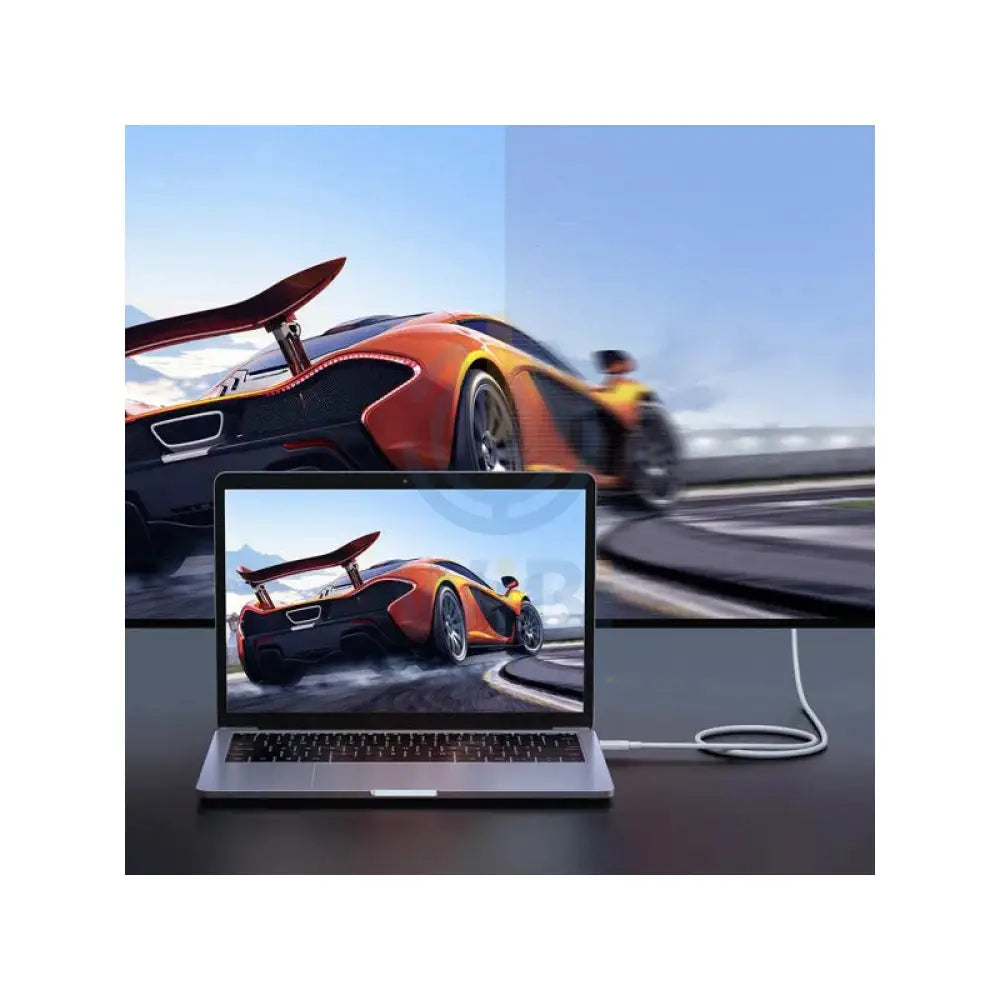 Ugreen cable USB4 40Gb/s USB-C - USB-C PD - 100W / 0.8 Meter / White Accessories > Cables & Converters > Cables > Offer