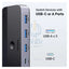 UGREEN CM662 Switch Selector 2 In 4 out Sharing Switch Hub With Remote 5Gbps / 3x USB A / 1x USB C / Black Accessories
