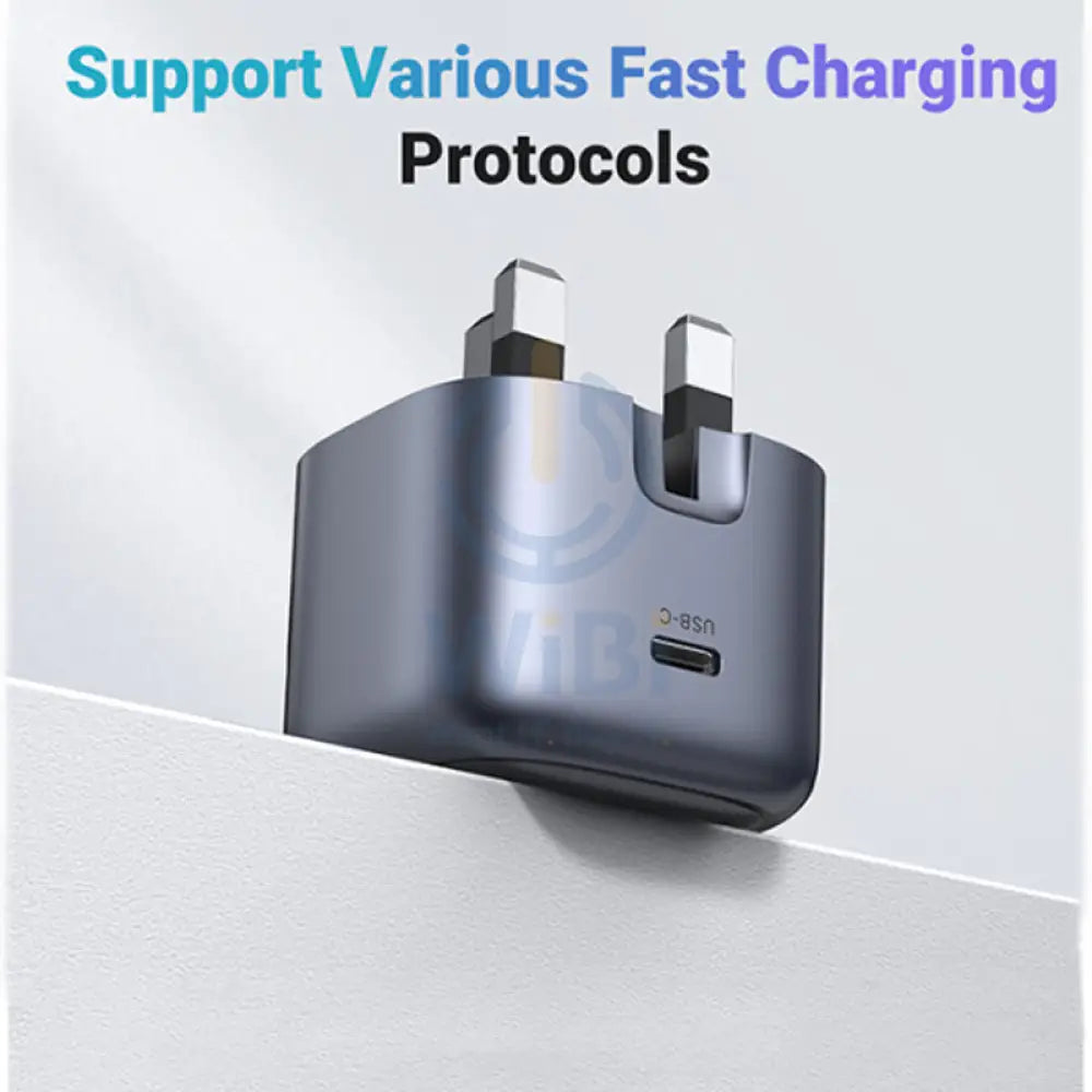 Ugreen Nexode 30W USB-C PD GaN Fast Charger UK - White Accessories > Power Adapters