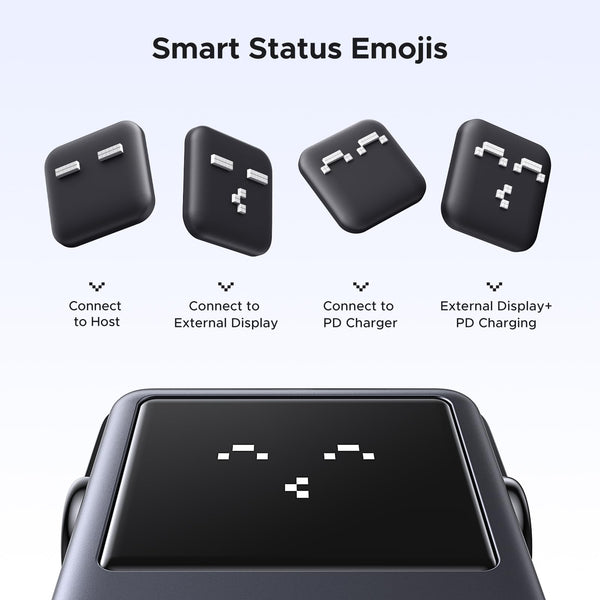 موزع يوجرين 6 في 1 يو اس بي موزع CM888 - 35998)