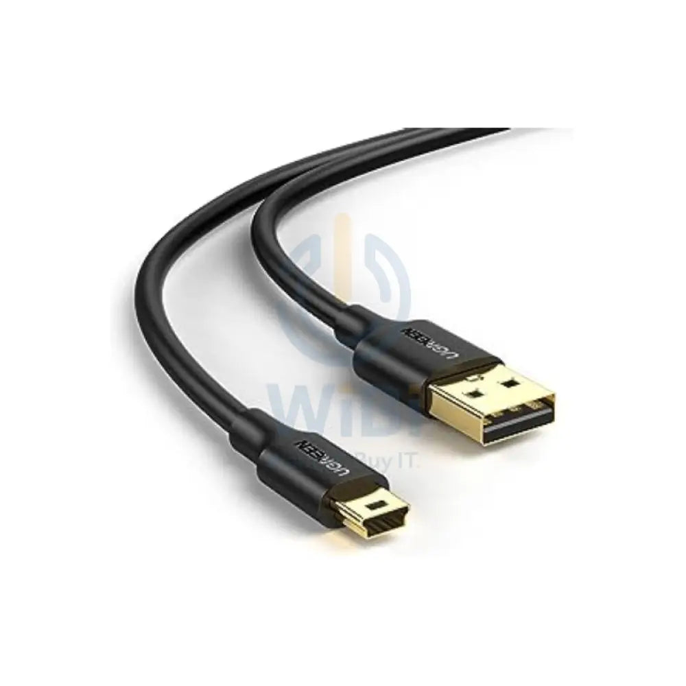 UGREEN USB 2.0 A Male to Mini 5 Pin Male Cable - 3 Meter / Black Accessories > Cables & Converters > Cables > Offer Zone