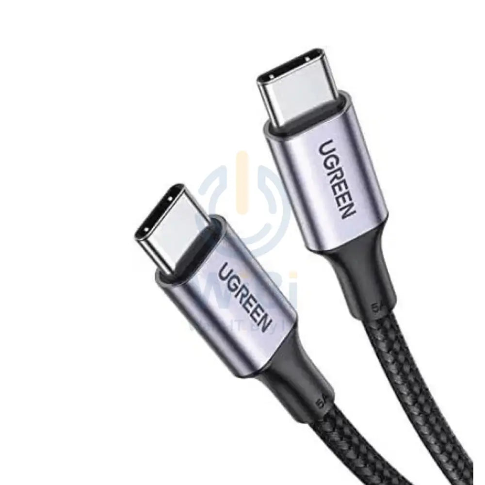 UGREEN USB 2.0 C M/M Round Cable Nickel Plating Aluminum Shell 1m (Gray Black) Accessories > Cables & Converters >