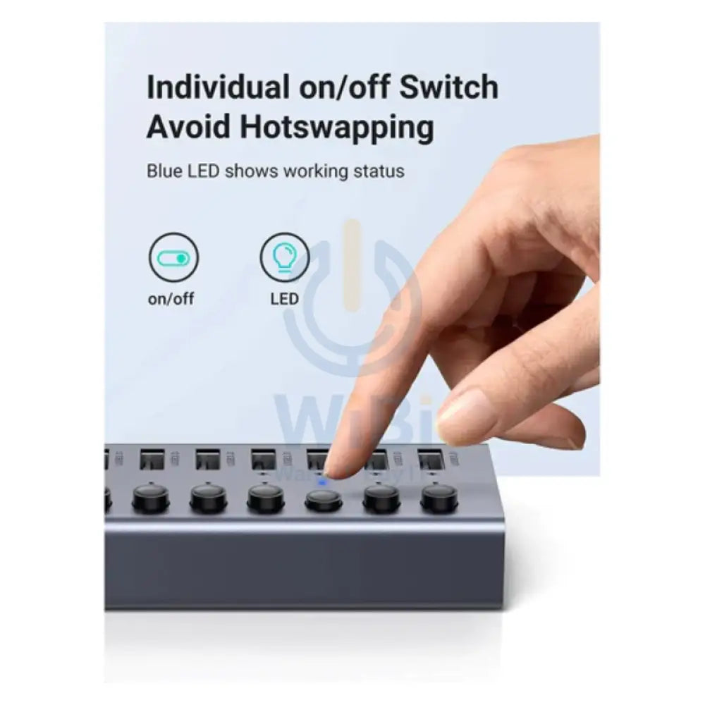 يوجرين يو اس بي 3.0 منفذ موزع(DC: 5.5) طاقة مزود (المملكة المتحدة) اكسسوارات > طاقة محولات