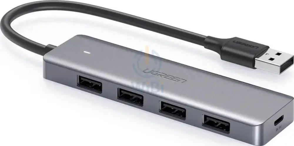 Ugreen USB HUB - 4x USB 3.2 Gen 1 with micro USB power port (CM219 50985) Accessories > Cables & Converters > Cables