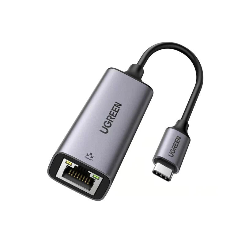 UGREEN USB Type C to 10/100/1000M Ethernet Adapter - Space Gray