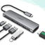UGREEN USB Type C to HDMI 4K@30hz/1080p@60Hz + USB 3.0 * 3 + PD Power Converter ( CM136 50209 )