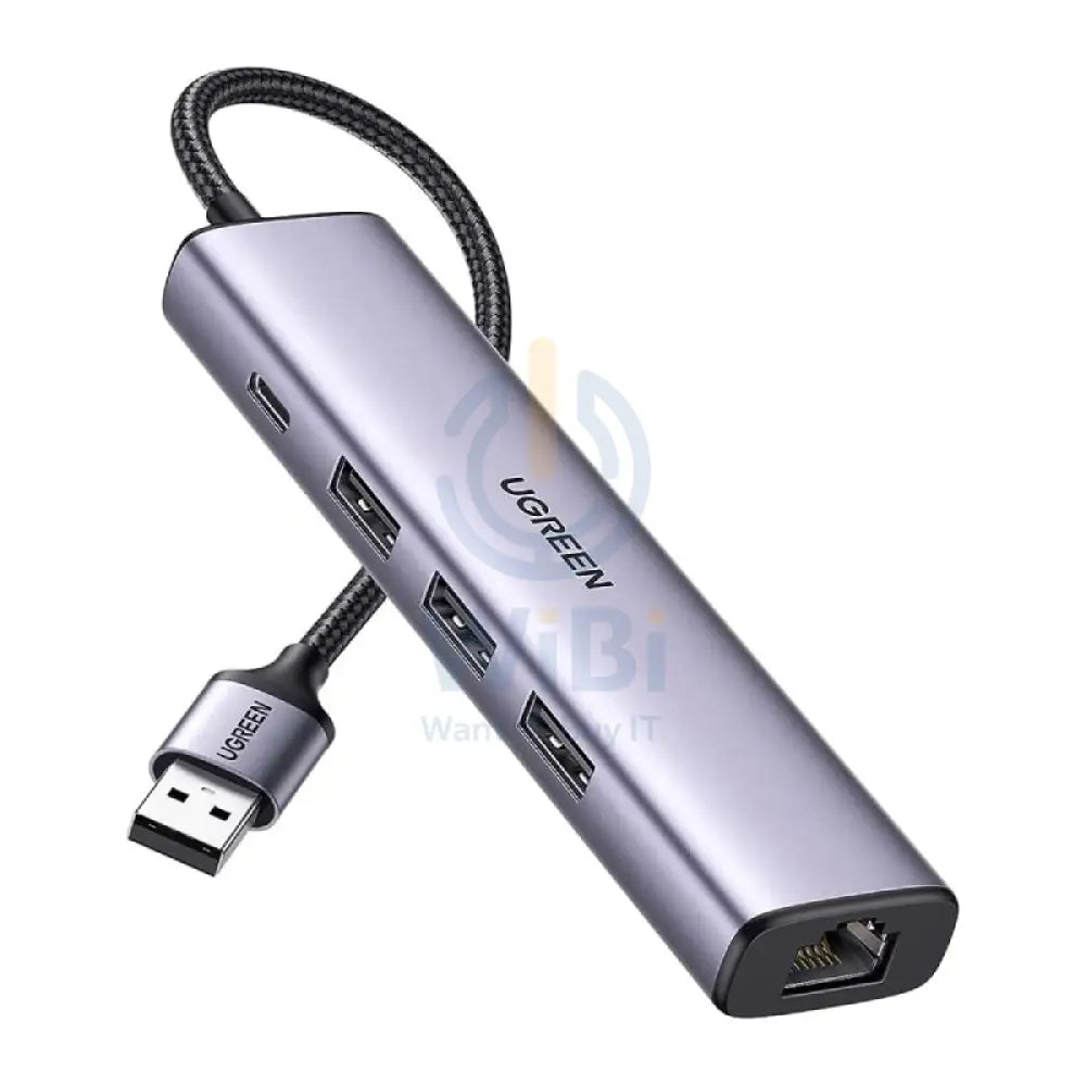 UGREEN USB3.0 to 3×USB3.0 + RJ45 (1000M) Ethernet Adapter Type-C Power Supply Accessories > Cables & Converters > Offer