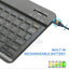 Ultra Slim Rechargeable Wireless Portable Keyboard for iPad Black / English/Arabic Accessories > Keyboard & Mouse